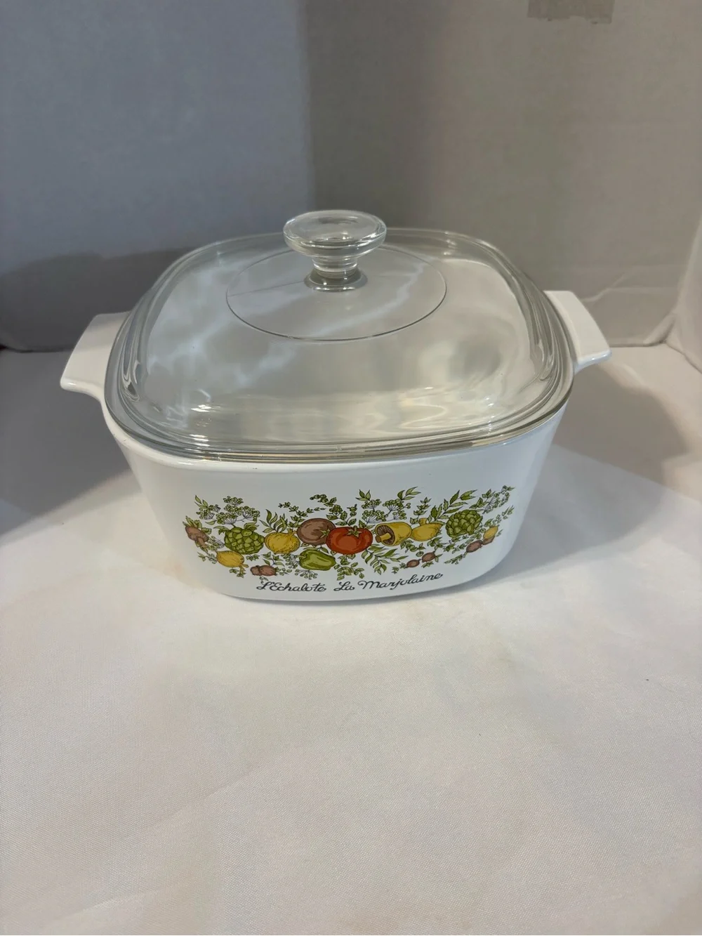 Corningware elegant white